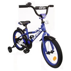 Велосипед 16" SAFARI proff URBAN двухколесный, синий