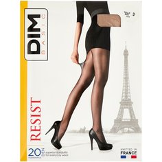 Колготки DIM Basic Resist, 20 den, размер 3, телесный (бежевый)