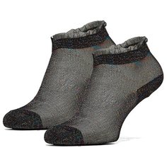 Носки Мадемуазель из легкого материала, устойчивого к износу Le Cabaret (черный; золотистый; фиолетовый) р-р 34-39 1 пара