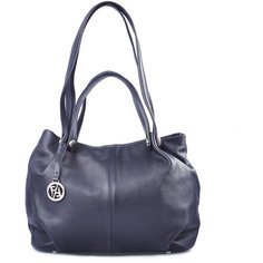 Сумка сэтчел AFINA 429, натуральная кожа,синий