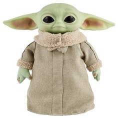 Робот Mattel Star Wars Мандалорец Малыш зеленый/бежевый