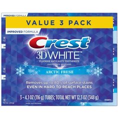 Crest 3D White Arctic Fresh Whitening – Набор из 3 зубных паст