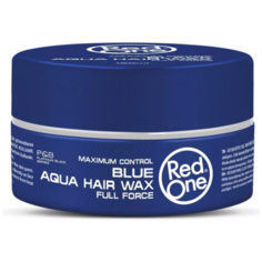RedOne Аква-воск для волос ультрасильной фиксации мини-версия Aqua Hair Wax Mini BLUE, 50 мл