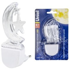 Ночник луна (месяц)/ Детский ночник светильник, без выключателя. Ночник для сна, ТМ Uniel