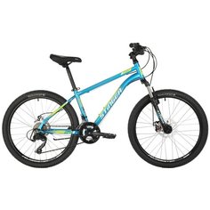 Подростковый горный (MTB) велосипед Stinger Caiman D 24 (2021) синий 12" (требует финальной сборки)
