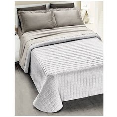 Одеяло-покрывало МЭЙСОН, 1.5 сп., серое Servalli