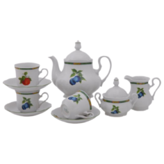 Сервиз чайный Мэри-Энн Фруктовый сад, 15 пр., Leander