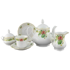 Сервиз чайный Мэри-Энн Рождество, 15 пр., Leander