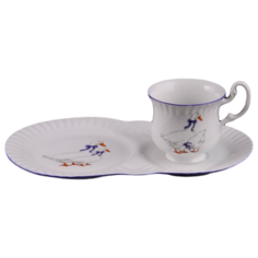 Сервиз чайный для завтрака Моника Гуси, 2 пр., Leander