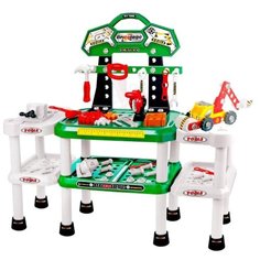 Набор игрушечных инструментов Наша Игрушка Супермастерская со столиком и аксессуарами (121 предмет) Smoby