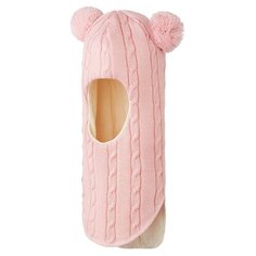 Шлем Косы с 2-мя помпонами 507-19 Kivat, Размер 1, Цвет 19-светло-розовый