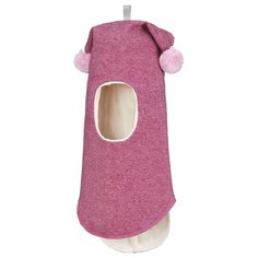 Шлем демисезонный с помпонами 8438-27 Kivat, Размер 1, Цвет 27-малина