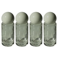 Атомайзер для духов Aroma Provokator стеклянный прозрачный крышка сфера 5 ml набор 4 шт Aromaprovokator