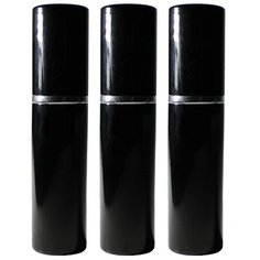 Атомайзер для духов Aroma Provokator металлический черный спрей 10 ml набор 3 шт Aromaprovokator