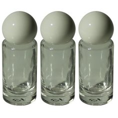 Атомайзер для духов Aroma Provokator стеклянный прозрачный крышка сфера 5 ml набор 3 шт Aromaprovokator