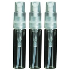 Атомайзер для духов Aroma Provokator стеклянный прозрачный на защелке 3 ml набор 3 шт Aromaprovokator