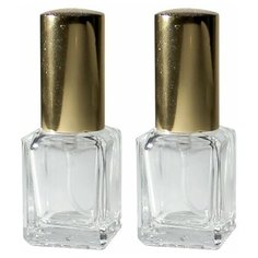 Косметический флакон для духов и парфюма Aroma provokator 5 ml спрей золото металл набор 2 шт Aromaprovokator