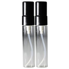 Флаконы для духов Aromaprovokator стекло, спрей металл черный 5 ml набор 2 шт