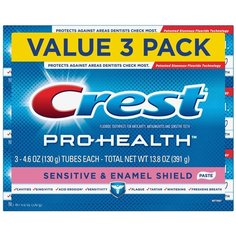 Зубная паста Crest Pro-health sensitive & enamel shield, 130 г, 3 шт.