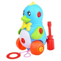 Конструктор-каталка Пингвинчик в пакете Play Smart