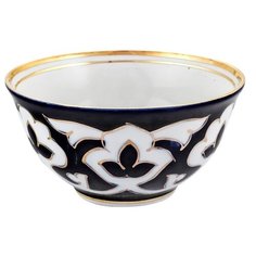 Пиала Пахта, Turon Porcelain, с золотом, Ø 11 см,