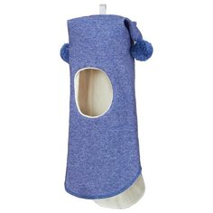 Шлем демисезонный с помпонами 8438-67 Kivat, Размер 2, Цвет 67-джинс