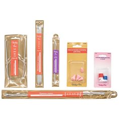 Набор для вязания, 7 предметов,аллюминий, Hobby&Pro