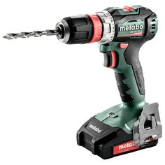 Аккумуляторная дрель-шуруповерт Metabo BS 18 L BL Q 2.0Ач х2 кейс