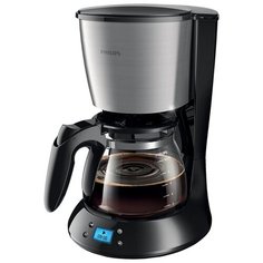 Кофеварка Philips HD7459 Daily Collection, черный/металлик