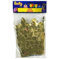 Action! Набор Корона (API0126) (6 шт.) золотистый