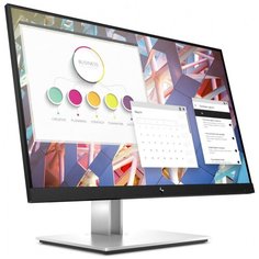 Монитор HP E24 G4 23.8", серебристый/черный