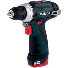 Аккумуляторная дрель-шуруповерт Metabo PowerMaxx BS 2014 Basic 2.0Ah x2 Case Set2