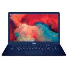 Ноутбук Haier U1500SD (Intel Celeron N4000 1100MHz/15.6"/1920x1080/4GB/128GB SSD/64GB eMMC/Intel UHD Graphics 600/Без ОС) TD0036478RU, синий