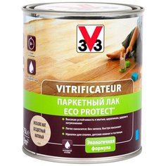 Лак V33 Паркетный ECO-Protect матовый водорастворимый бесцветный 2.5 л