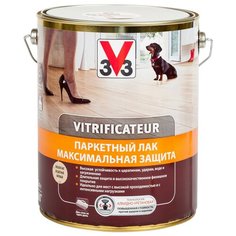 Лак V33 Паркетный Максимальная защита матовый алкидно-уретановый бесцветный 5 л