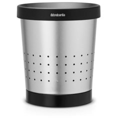 Коническая корзина для бумаг (5 л), Стальной матовый, 364303 Brabantia