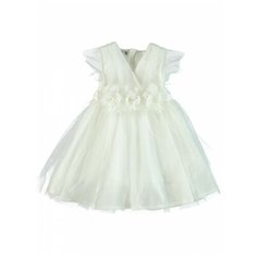 Праздничное платье для девочки Monna Rosa "Роза" экрю, размер 104-110