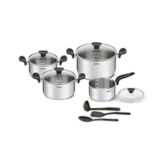 Набор посуды Tefal Primary E308SB74, 11 предметов серебристый