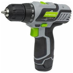 Дрель-шуруповерт Интерскол ДА-12ЭР-02 ДМ (534.0.2.02) черный/серый