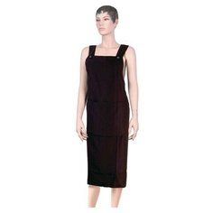 Фартук мастера для стрижки, полиэстер, цвет черный, 102x95 см Dewal