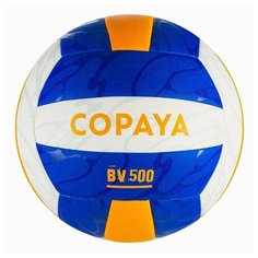 Мяч для пляжного волейбола синий/желтый BVBH500 COPAYA X Декатлон Decathlon