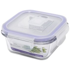 DOSH | HOME Контейнер Sagitta 0.3л, 11x11 см, прозрачный