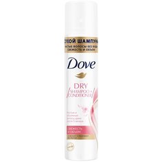 Dove сухой шампунь-кондиционер Dry Shampoo + Conditioner Свежесть и объем, 75 мл