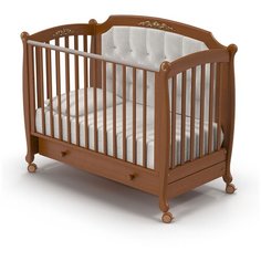 Кроватка Nuovita Furore (классическая) темный орех