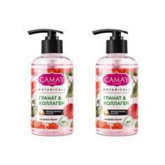 Мыло жидкое Camay Botanicals Гранат & коллаген, 2 шт., 280 мл
