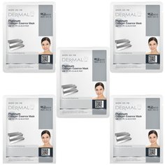 Маска Dermal коллагеновая платина, 23 гр 5шт