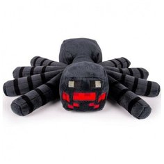 Мягкая игрушка большой плюшевый паук из майнкрафт 30 см Mojang