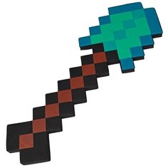 Игрушечное оружие Лопата Алмазная пиксельная 45 см Mojang