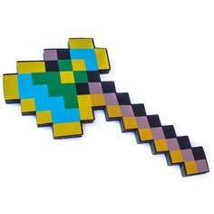 Игрушечное оружие Топор Зачарованный пиксельный 45 см Mojang