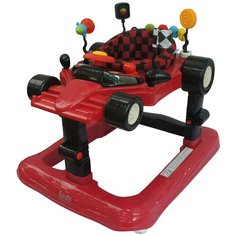 Ходунки-прыгунки Nuovita Vettura красно-черный